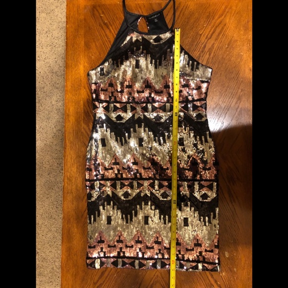 Sequin fitted dress from My Michelle Size 13 - Picture 8 of 10